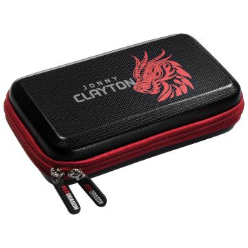 Red Dragon Jonny Clayton Dart Case zwart dart wallet & case