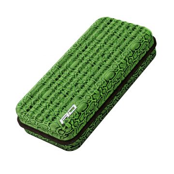 Red Dragon Monza Snakebite Green Dart Case zwart - groen dart wallet & case