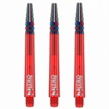 Red Dragon Nitrotech Ionic Shafts rouge dart shaft In Between