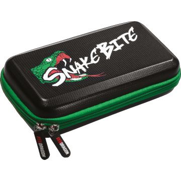 Red Dragon Snakebite Super Tour Dart Case zwart - groen dart wallet & case