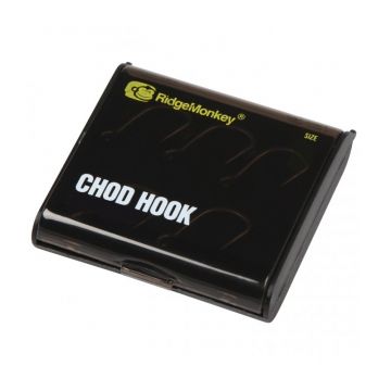 Ridgemonkey RM-Tec Chod Hook Barbed nickel karper vishaak 6