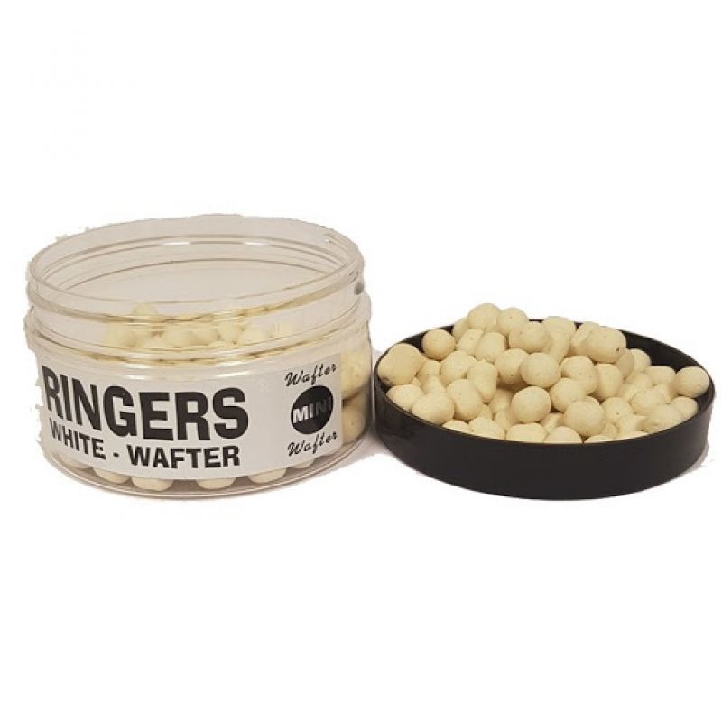 Ringers Mini Wafters White wit witvis mini-boilie