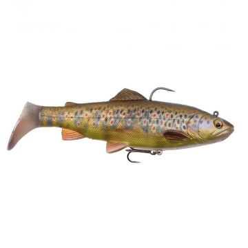 Savagegear 4D Rattle Trout MS dark brown trout roofvis kunstaas 20.5cm 120g