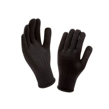 Sealskinz Solo Merino Liner Gloves zwart handschoen Uno