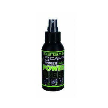Sensas Power Juice Power Green - karperflavour witvisflavour 75ml
