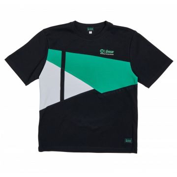 Sensas T-Shirt Fashion Club zwart - groen - wit vis t-shirt Small