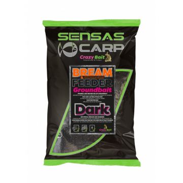 Sensas UK Bream Feeder Dark noir  2kg