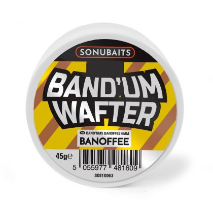 Sonubaits Band'Um Wafter Banoffee bruin - geel witvis mini-boilie 6mm