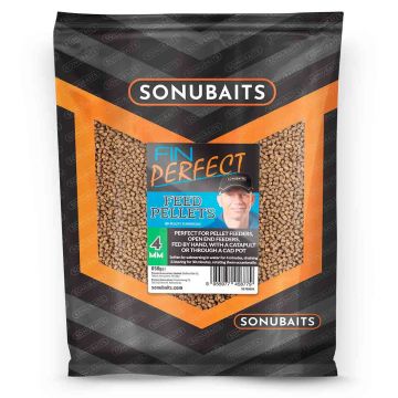 Sonubaits FIN Perfect Feed Pellets brun  4mm 650g