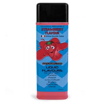 Sonubaits Liquid Flavour Strawberry rood aas liquid 250ml