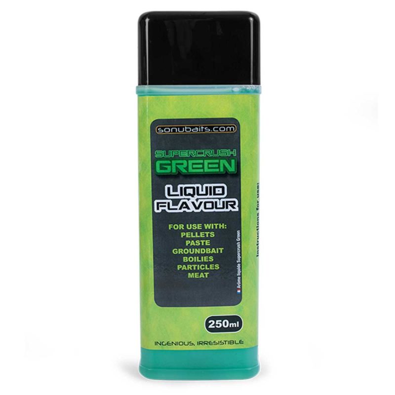 Sonubaits Liquid Flavour Supercrush Green groen aas liquid 250ml