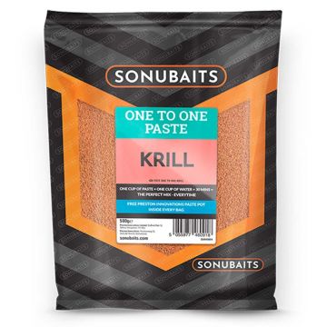 Sonubaits One To One Paste Krill 500g rood witvis visvoer