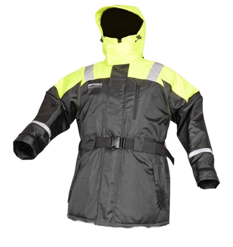 Spro Floatation Jacket zwart - geel warmtepak Large