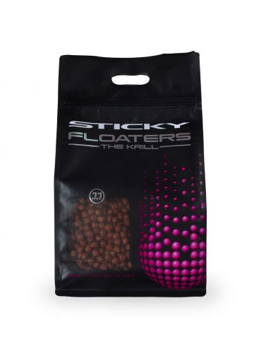 Sticky Baits The Krill Floaters brun  6mm 3kg