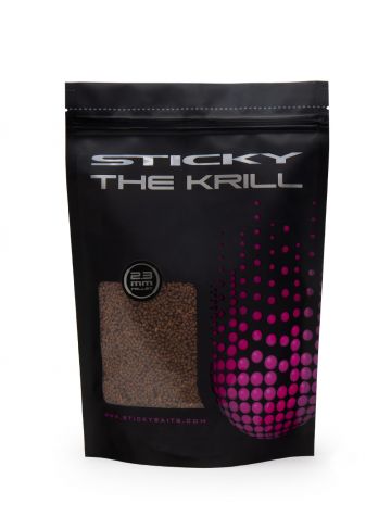 Sticky Baits The Krill Pellet bruin vispellets 2.3mm 2.5kg