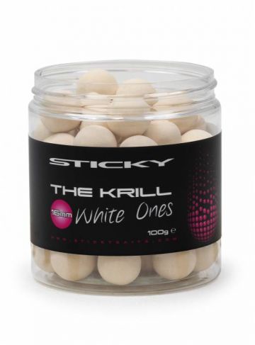 Sticky Baits The Krill Pop Ups White Ones blanc  14mm 100g