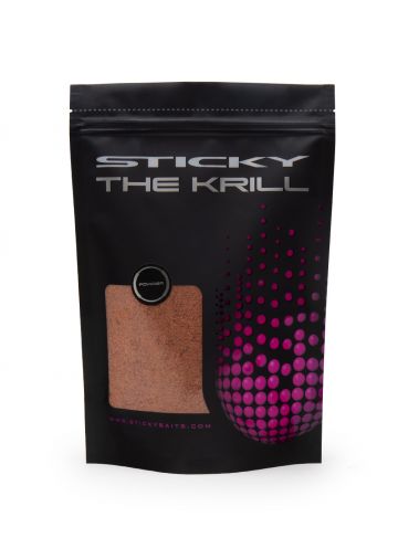 Sticky Baits The Krill Powder bruin witvis visvoer 750g