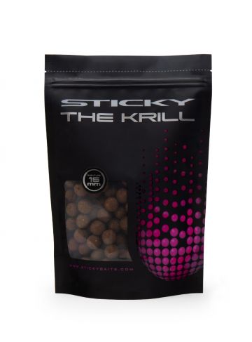 Sticky Baits The Krill Shelflife Bait bruin karper boilie 12mm 1kg