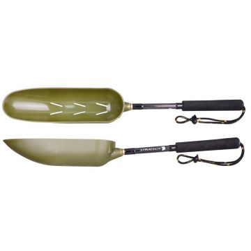 Strategy Bait Spoon Long Filter groen - zwart karper viskatapult