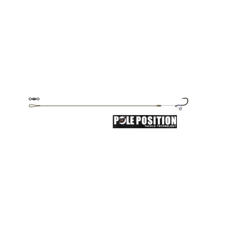 Strategy Pole Position Combi Pop-up Rig bruin - zilver karper karper onderlijn H2 25lb