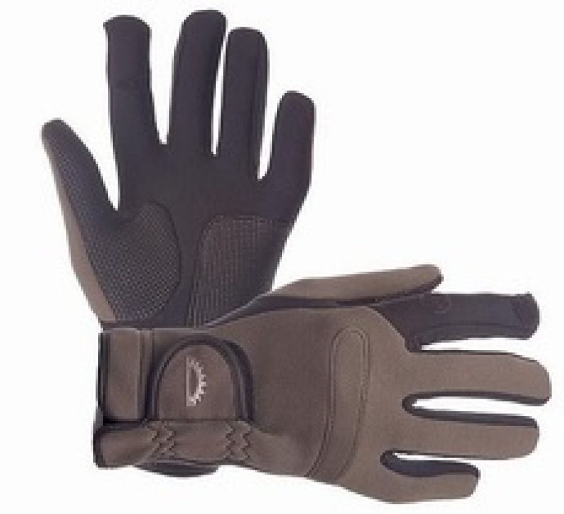Sundridge Hydra Super Stretch Full Finger Glove bruin - zwart handschoen Medium
