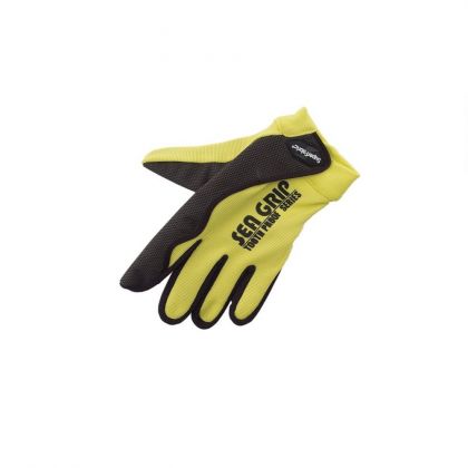 Sundridge Sea-Grip Tooth Proof zwart - geel handschoen Right