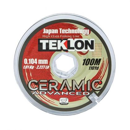 Teklon Ceramic Advanced clear visdraad 0.104mm 100m 1.01kg