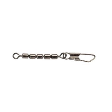 Troutmaster 5-Jointed Barrel Snap Swivel nickel  12