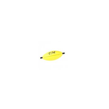 Troutmaster Oval Fast Pilot geel forel klein vismateriaal 12mm