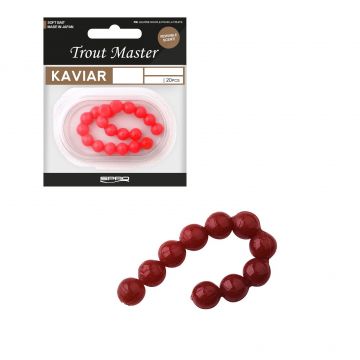 Troutmaster TM Kaviar bloodworm forel forelaas 10mm