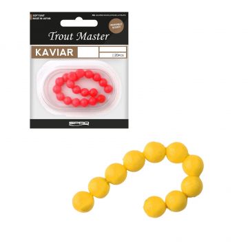 Troutmaster TM Kaviar lemon drops forel forelaas 7mm
