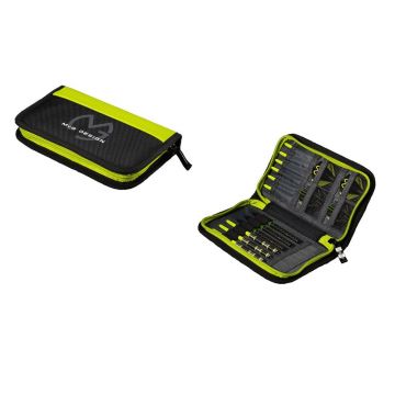 Winmau MVG Sport Edition Dart Case zwart - groen dart wallet & case
